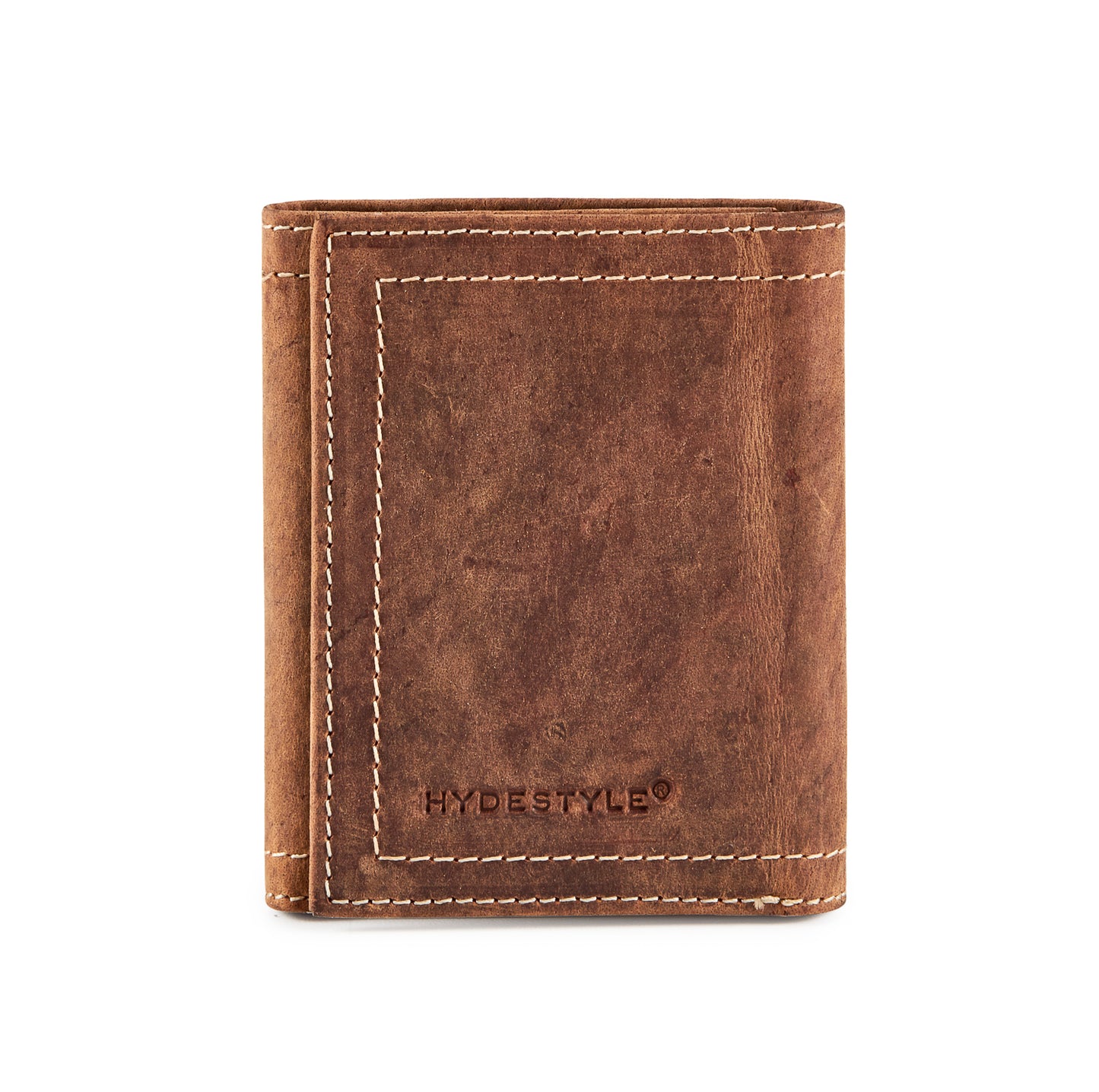 Paulo Distressed Leather Mens' Trifold Wallet #GW703