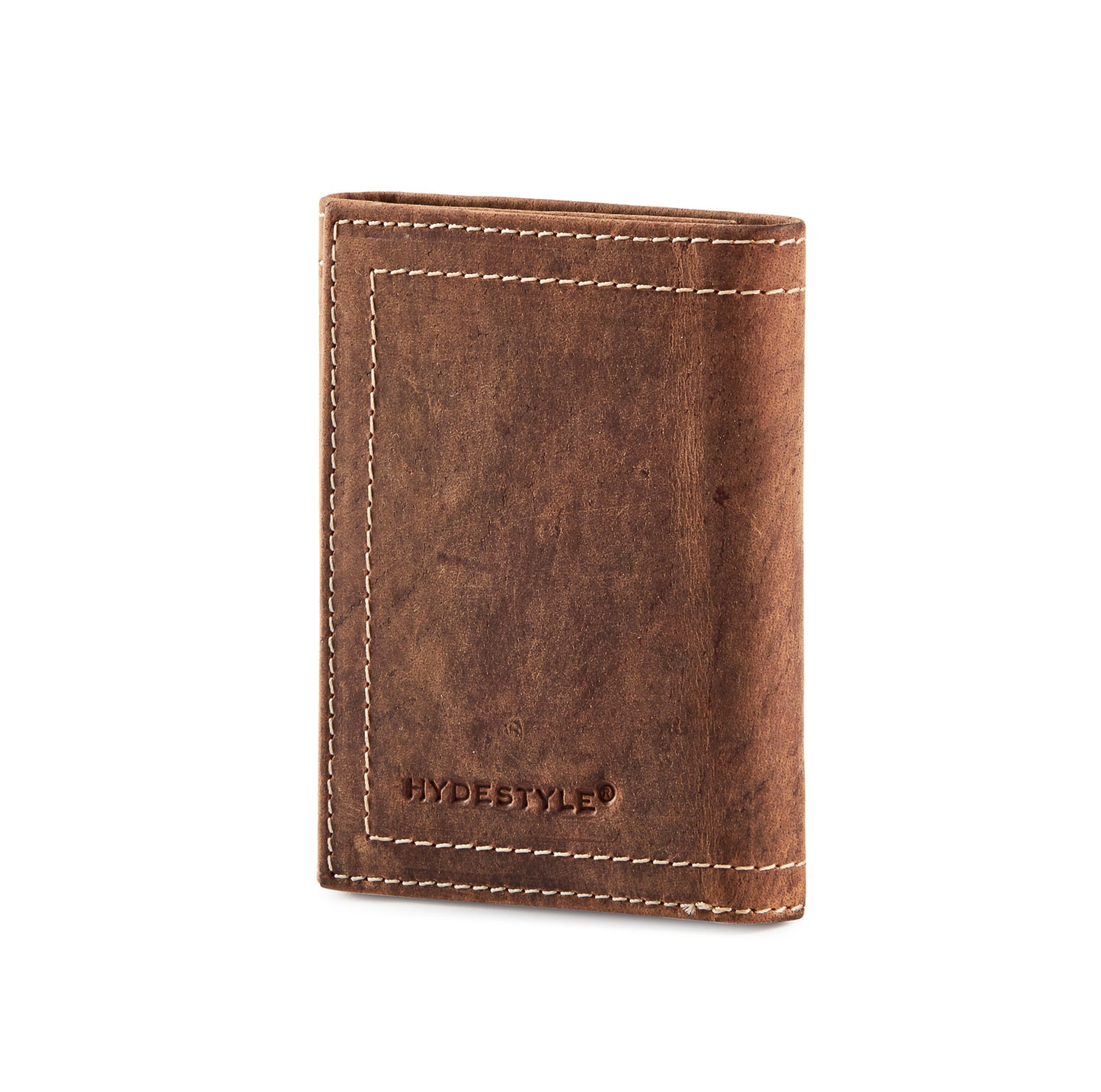 Paulo Distressed Leather Mens' Trifold Wallet #GW703