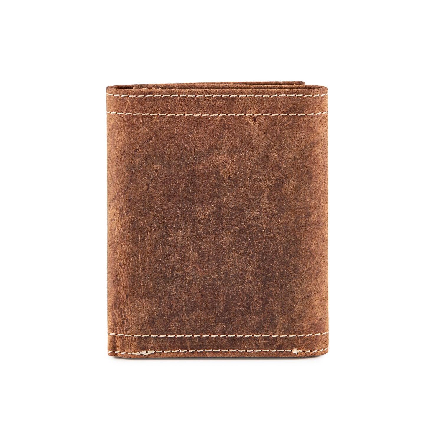 Paulo Distressed Leather Mens' Trifold Wallet #GW703