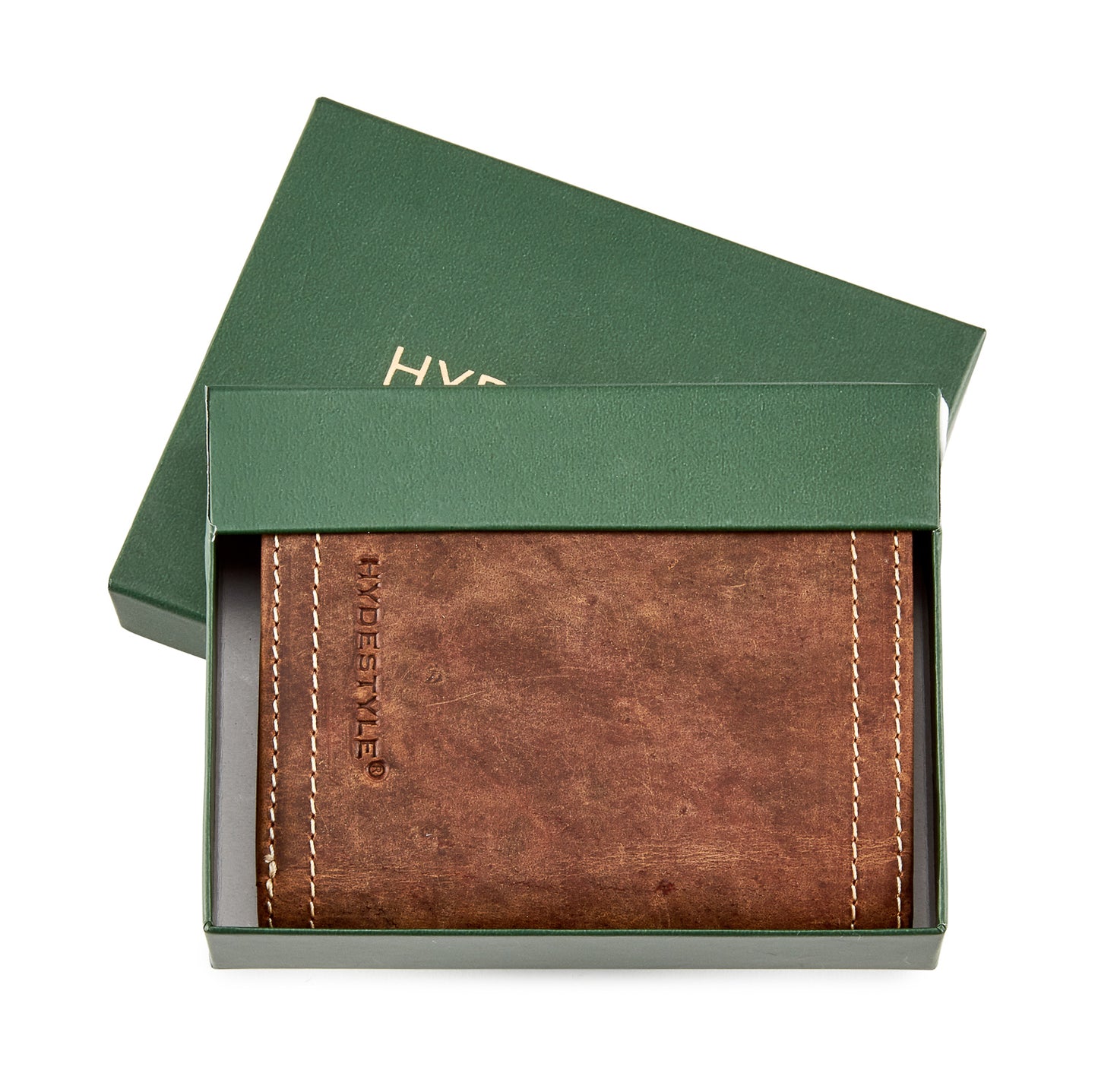 Paulo Distressed Leather Mens' Trifold Wallet #GW703