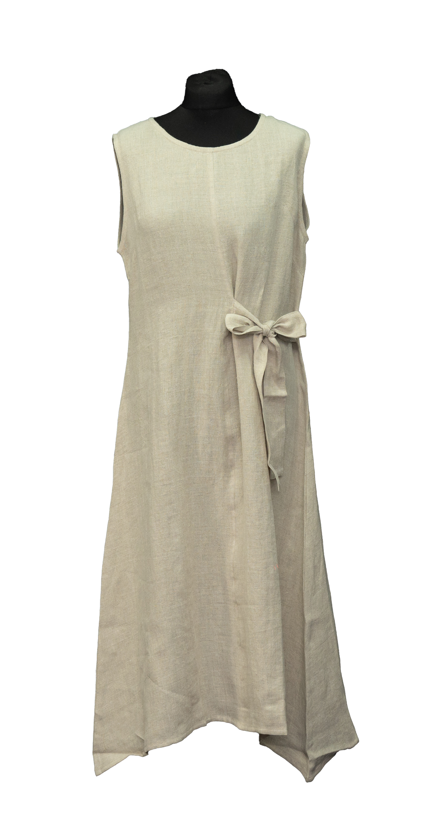 Linen One Size Tie Up Dress #TLC-D-1002