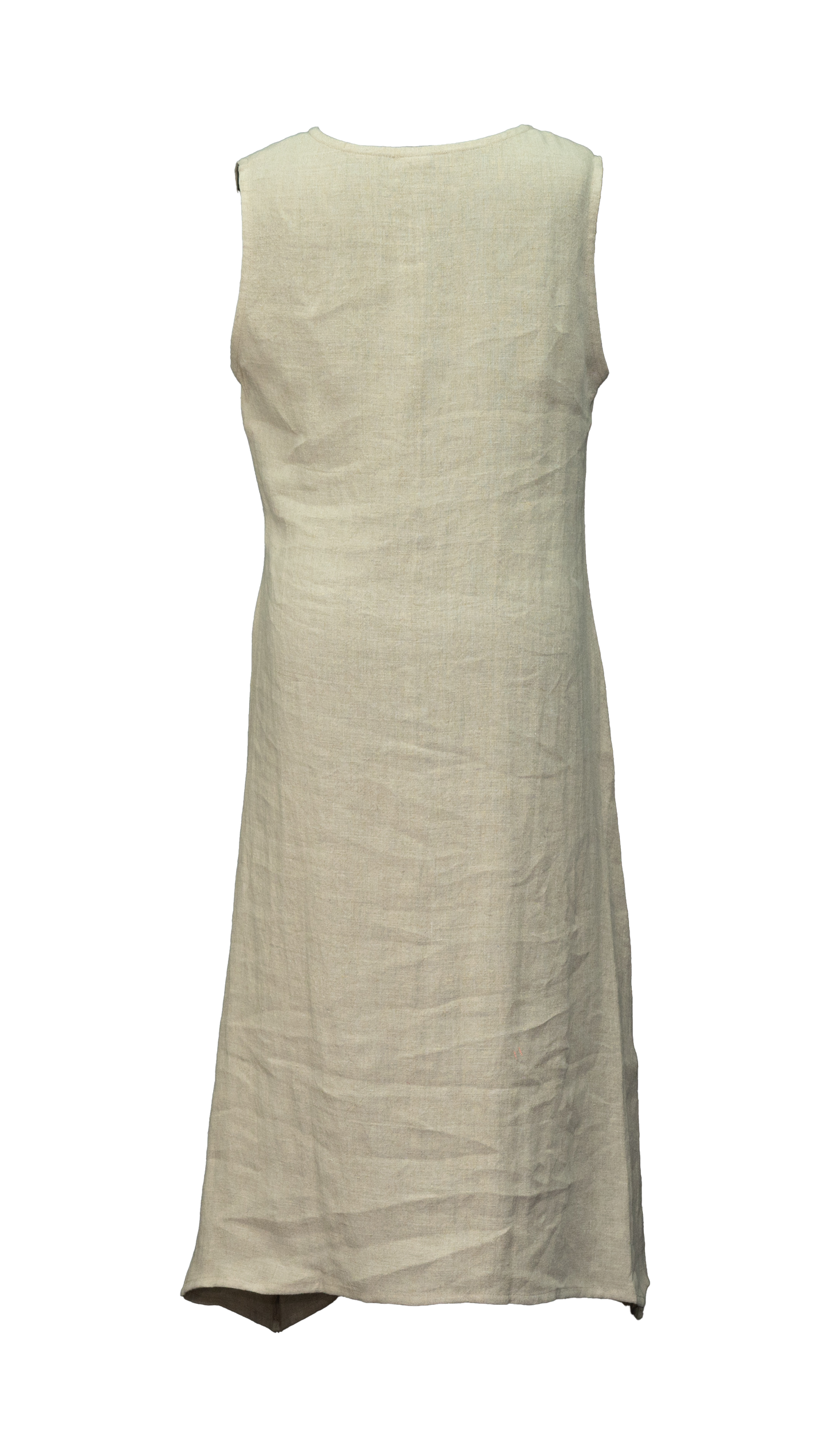Linen One Size Tie Up Dress #TLC-D-1002
