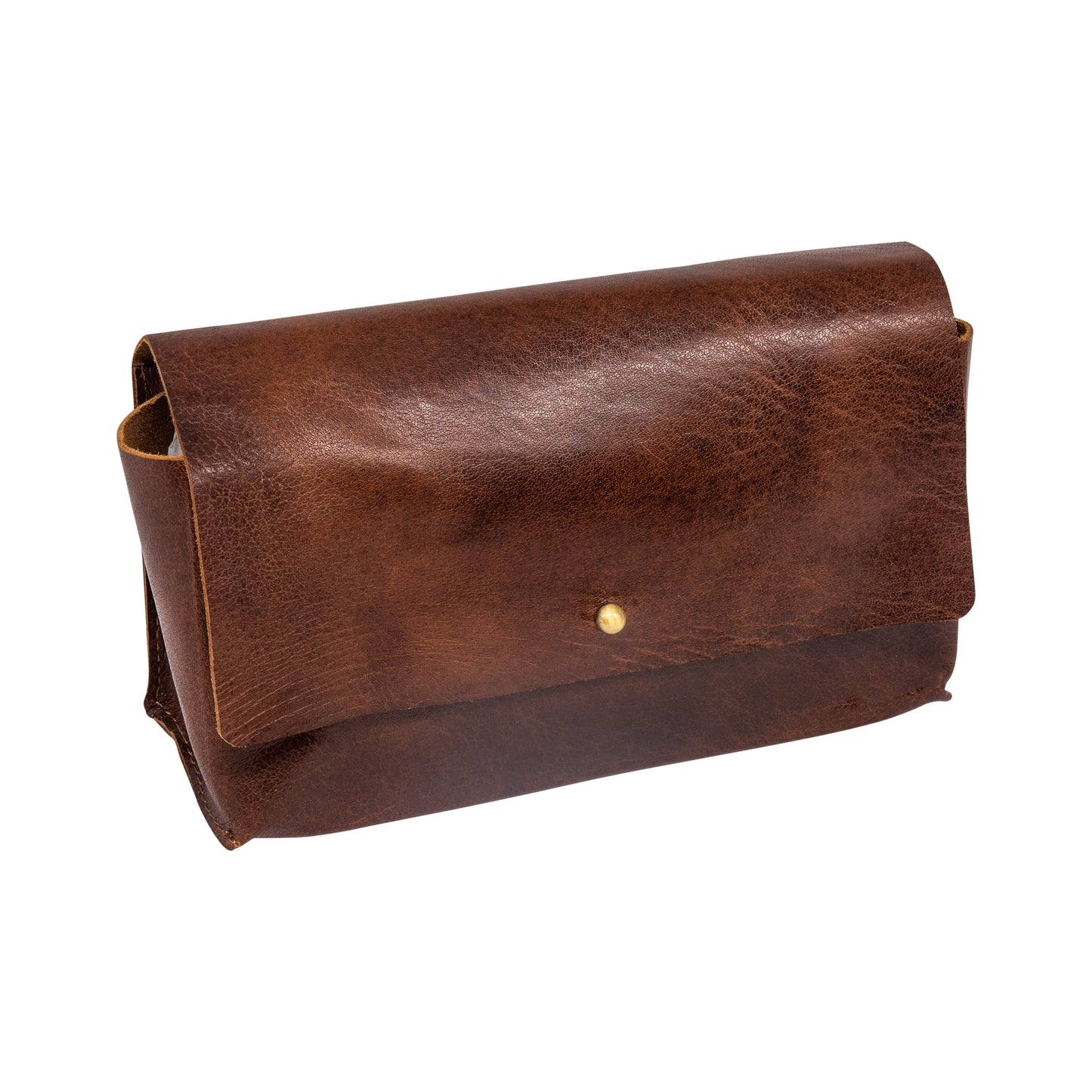 Genuine Leather Utility Pouch / Charger Case UM59-Walnut