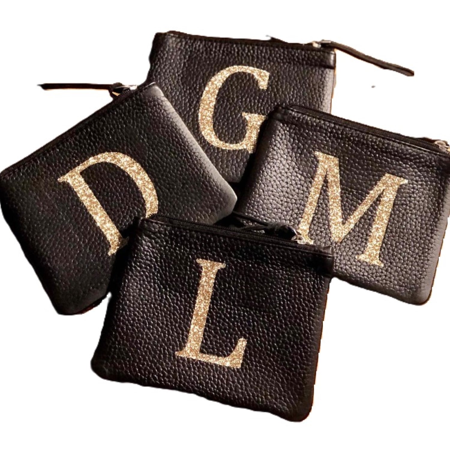 Alphabet Personalised Leather Coin Purse – - Main Image