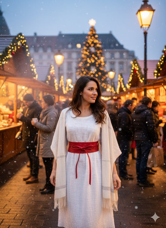 Red Obi belt soft genuine leather wrap belt | Wide waist belt in genuine leather | Genunine leather wrap around boho dress belt