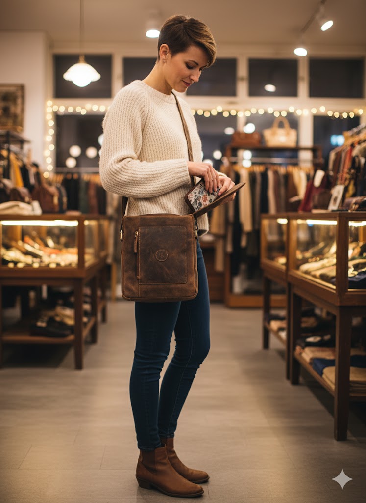 Hydestyle Venator Hunter Messenger  Man bag (23x26x5.5cm)- UM67