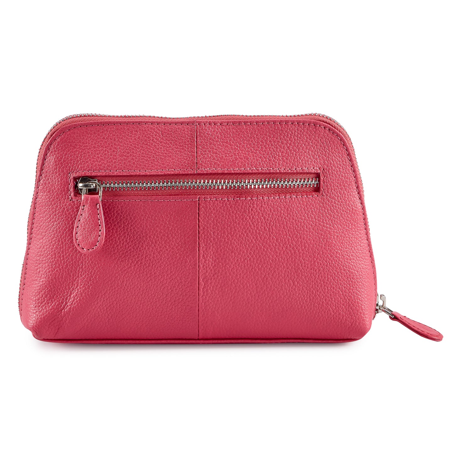 Pebbled Leather Rosa Makeup Pouch #MB2004