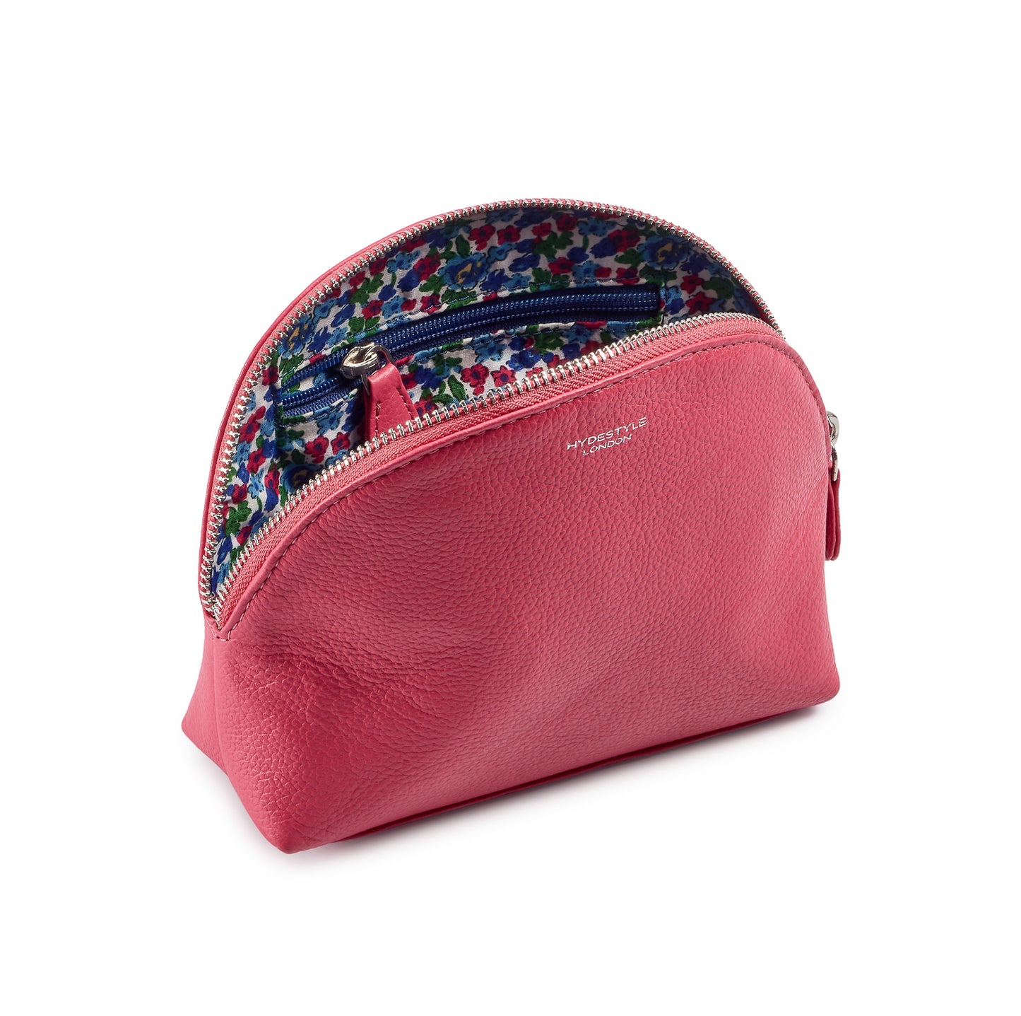 Pebbled Leather Rosa Makeup Pouch #MB2005