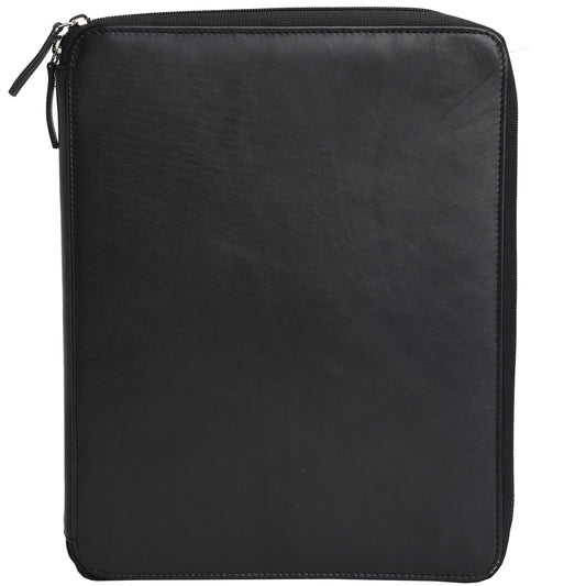 A4 zip around leather organizer #CG102