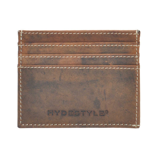 Distressed Leather  Card Case /Shirt Wallet #GW707