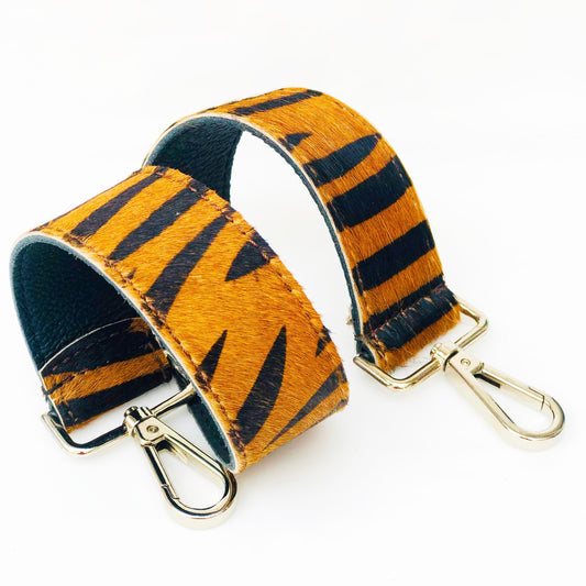 Tiger Print Hobo Shoulder Strap Pony Skin Replacement RS400