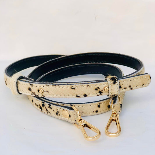 Cow print Skinny Replacement Shoulder Bag Strap