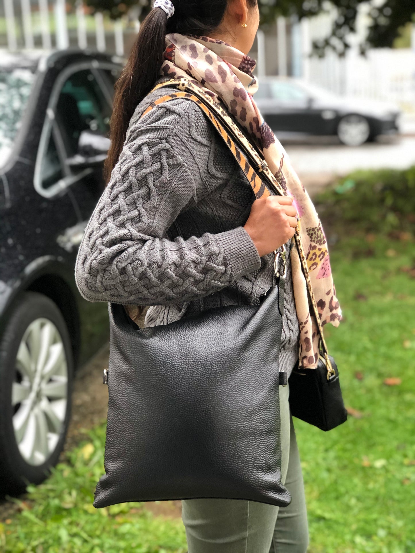 Camo Hobo Shoulder Strap Pony Skin Replacement RS400