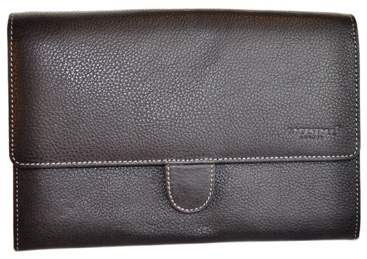 Pratico - leather travel organiser #TW02 Black