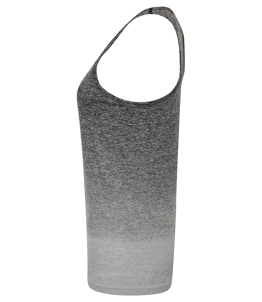 Grey Summer Top Seamless Running Ladies Vest LTS-302