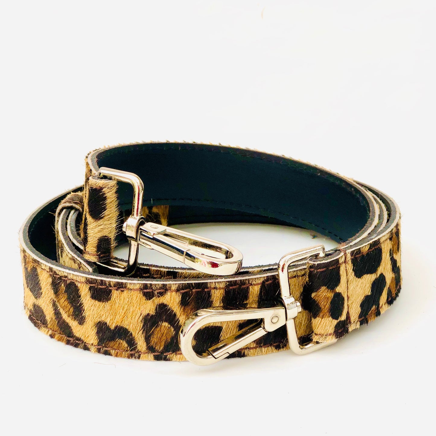 Leopard Hair On Hide Leather Crossbody Bag Replacement Strap RS300