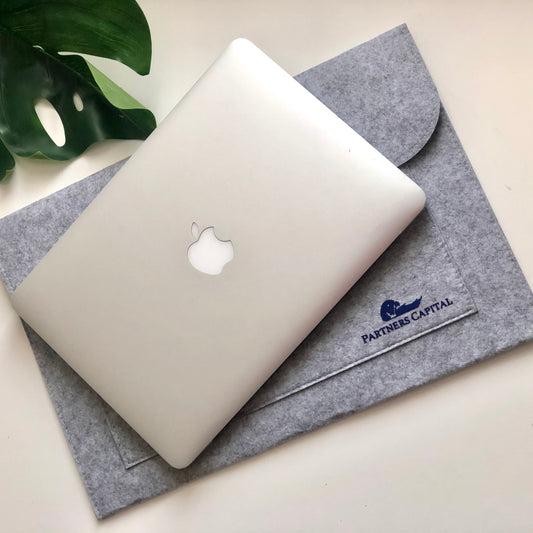 Peronalised Felt Laptop/ Document Slip