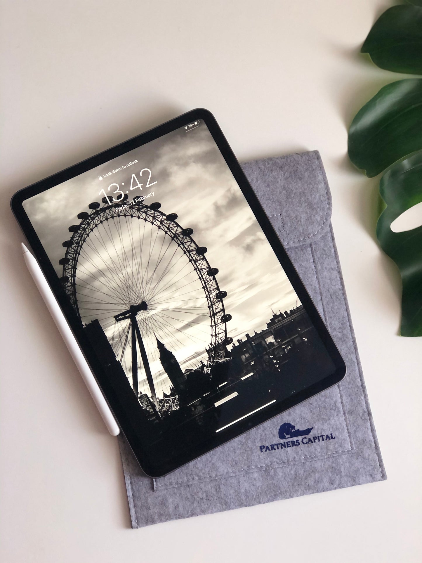 Peronalised Felt iPad | Tablet | Document Slip