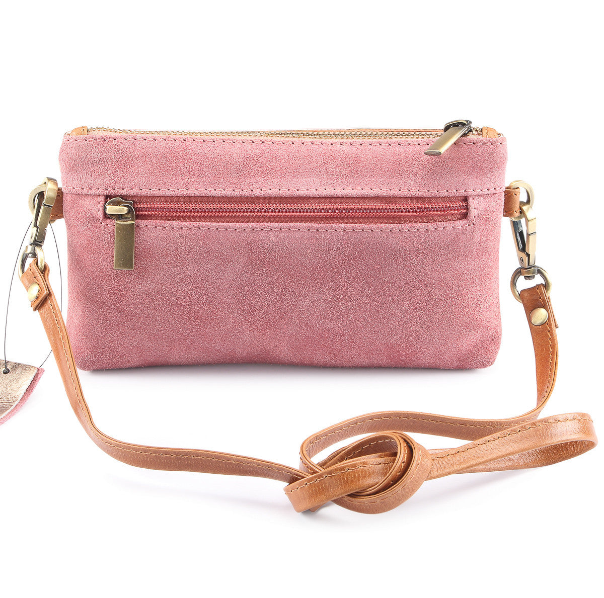 Metallic Rimor Apple Clutch Bag #LB76 rose gold