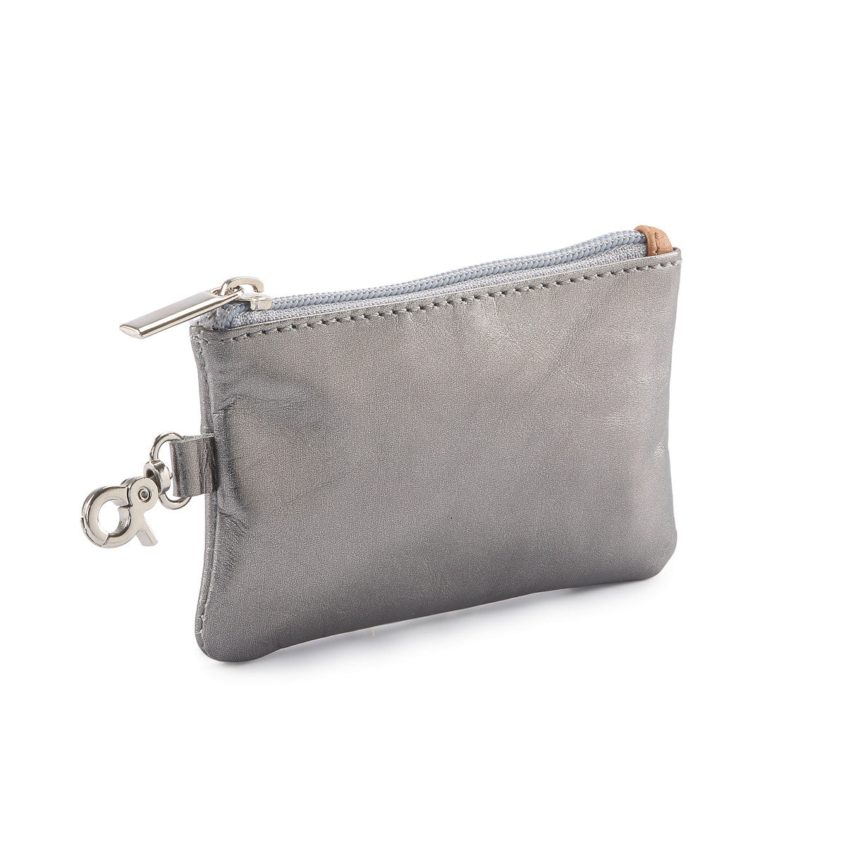 Hydestyle Metallic Rimor Coin Pouch #LW20 Pewter