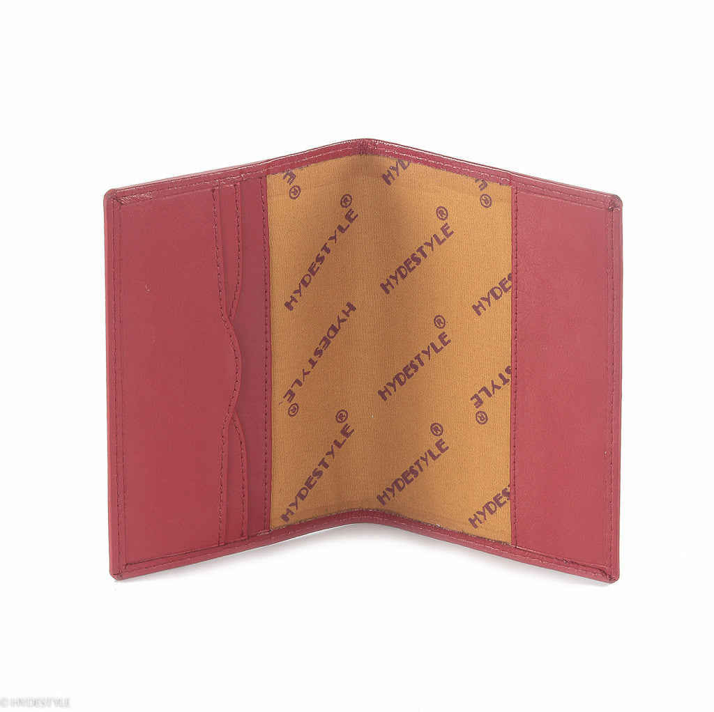 Trenz leather passport cover  #TW04 Red