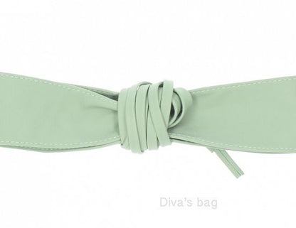 Hydestyle London Pale Mint Green Obi Belt in UK
