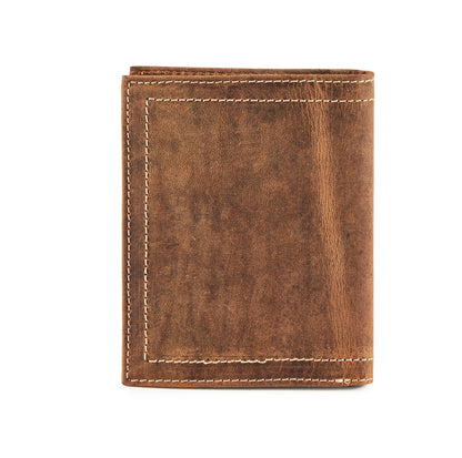 Paulo Distressed leather mens' wallet #GW706