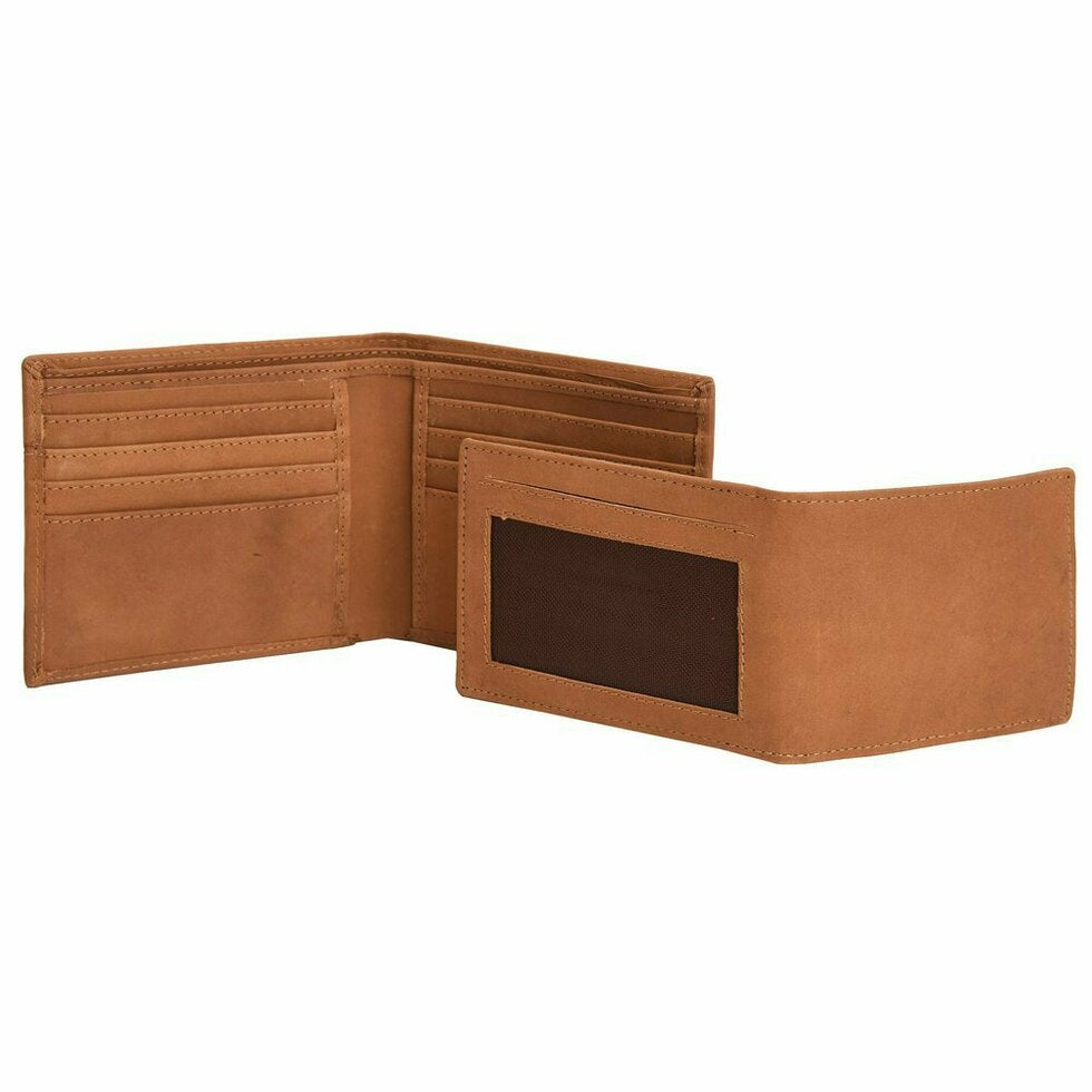 Safari RFID Leather Wallet With Detachable Card Case #GW837