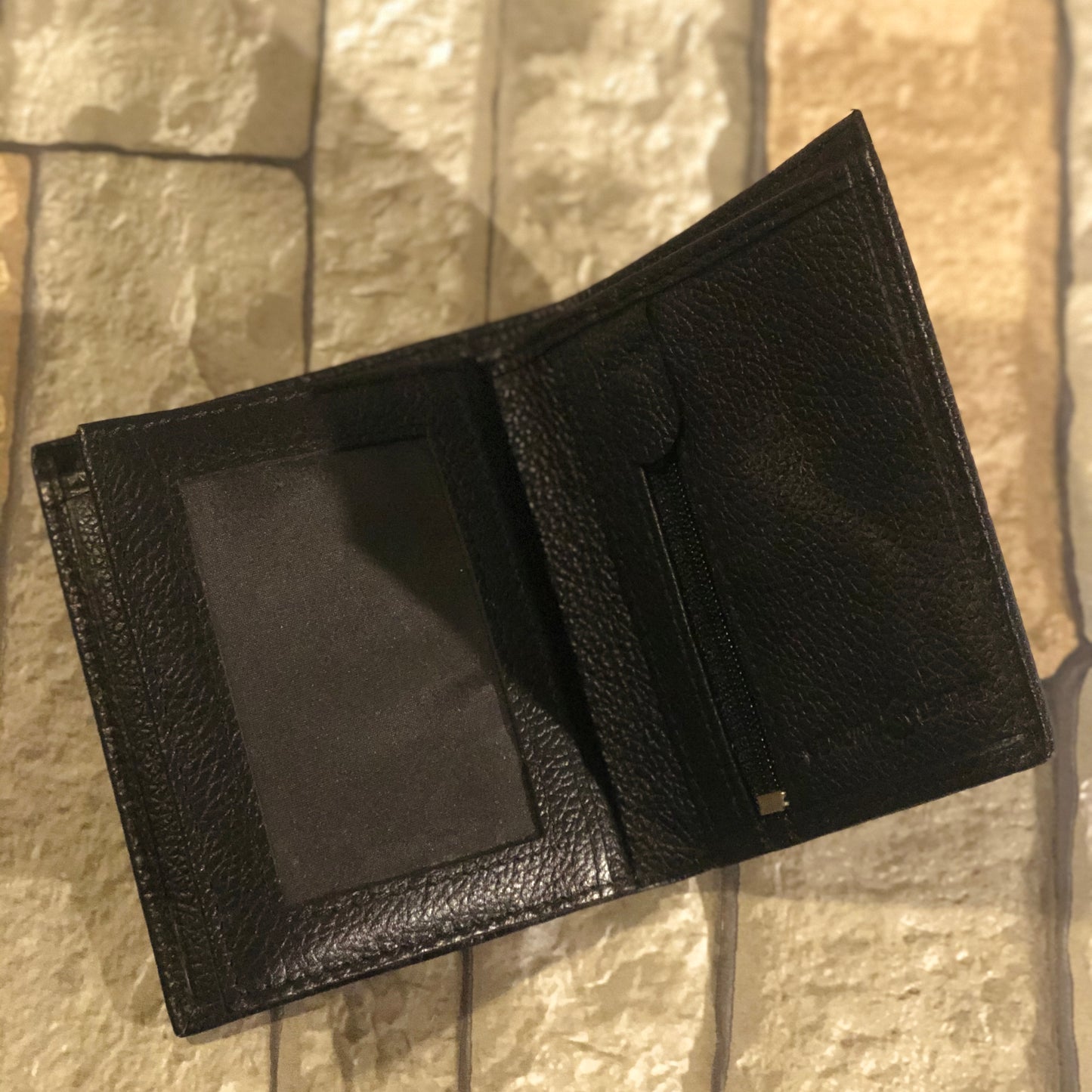 Pratico Classic Leather Wallet #GW64 Black