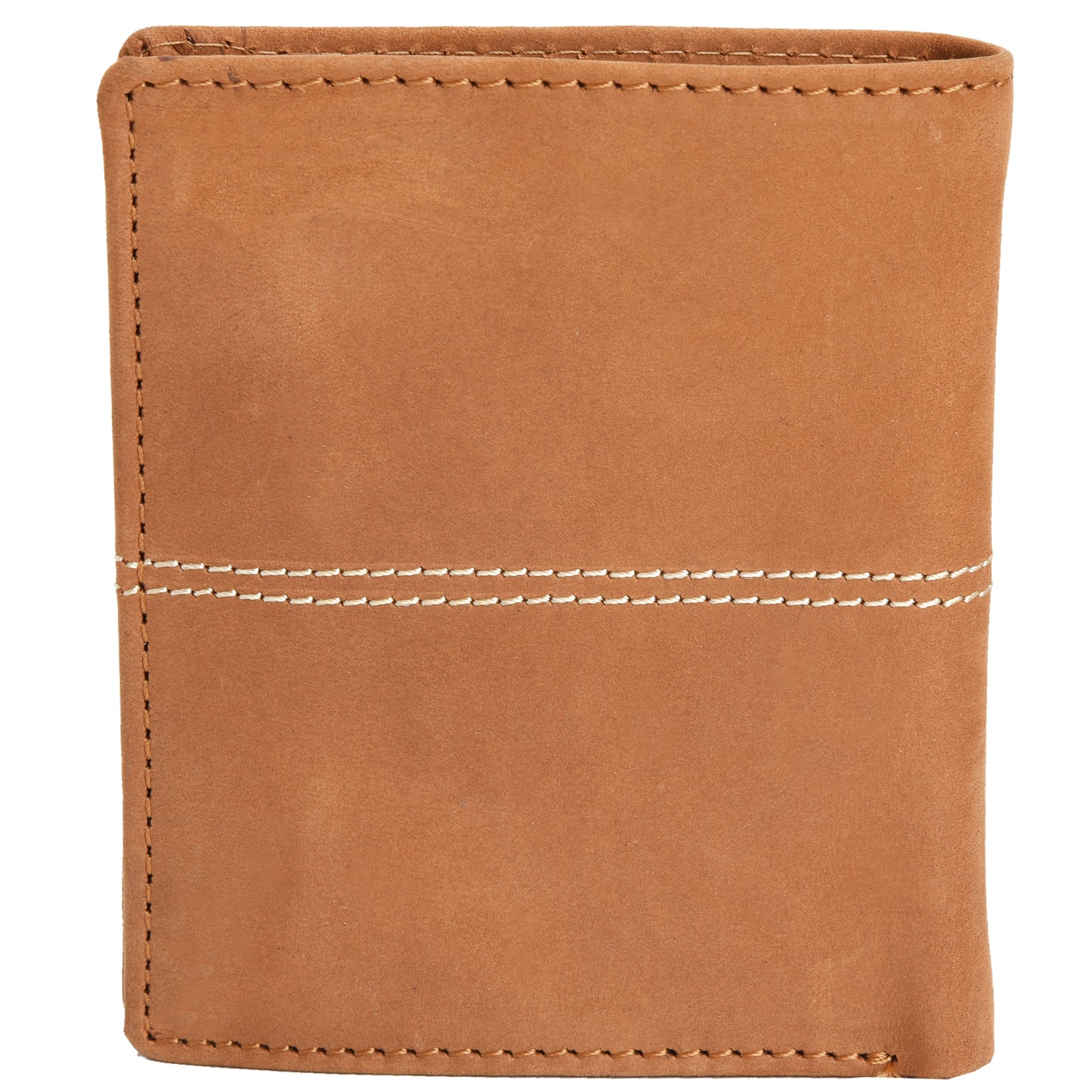 RFID Leather Mens' Bifold Slim Wallet #GW822 Tan