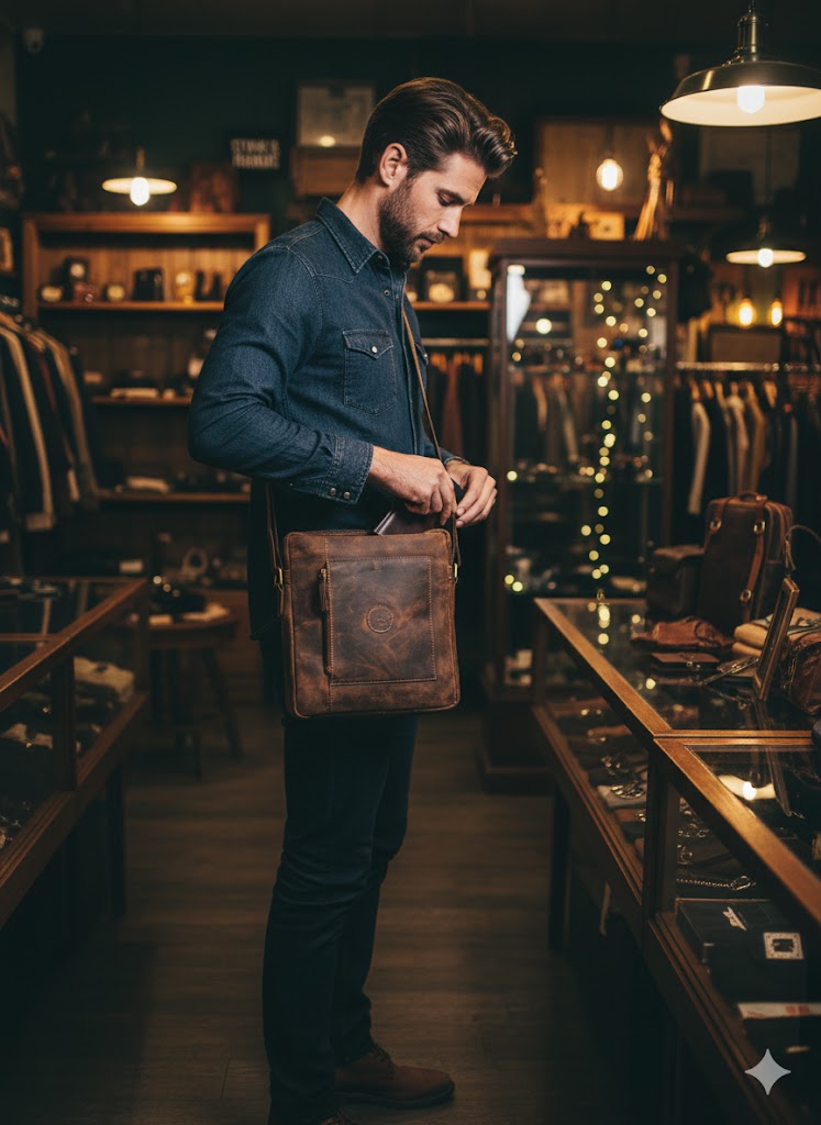 Hydestyle Venator Hunter Messenger  Man bag (23x26x5.5cm)- UM67