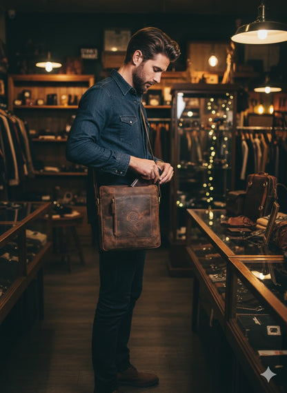 Hydestyle Venator Hunter Messenger  Man bag (23x26x5.5cm)- UM67