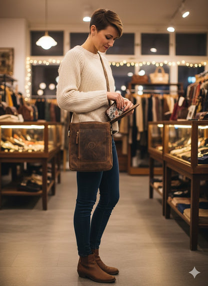 Hydestyle Venator Hunter Messenger  Man bag (23x26x5.5cm)- UM67