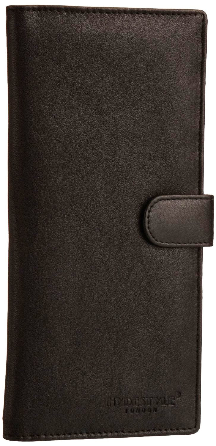 Pratico - women leather 12 card tab  wallet #LW04 Black