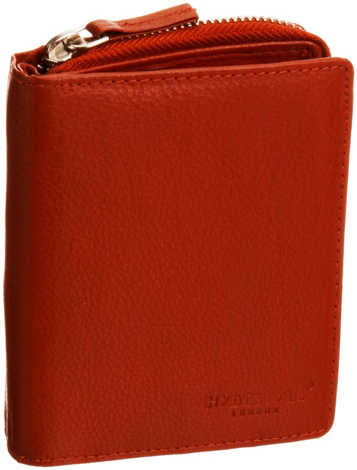 Pratico - women leather trifold wallet #LW01 Red