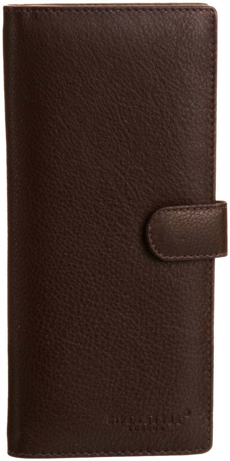 Pratico - women leather 12 card tab  wallet #LW04 Brown