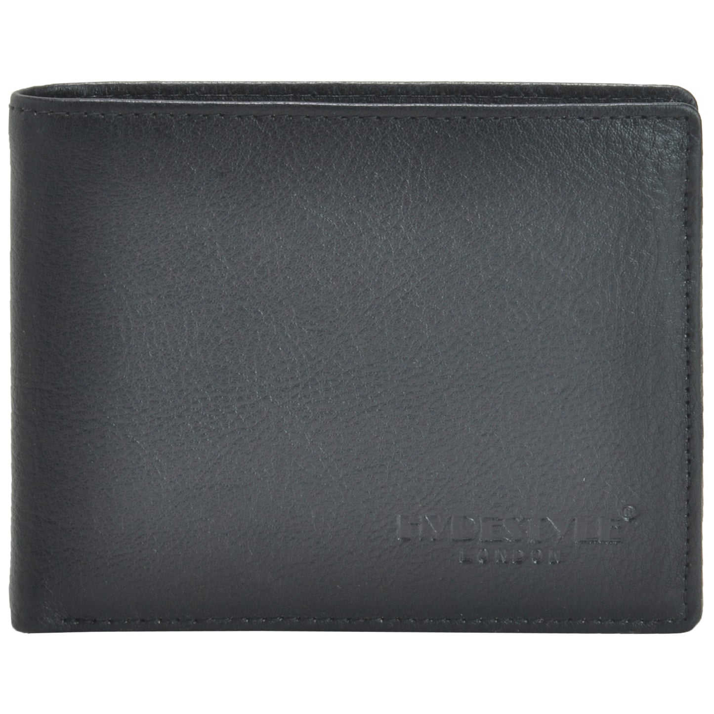 Pratico Classic Men's Leather Bilfold Wallet #GW63 Black