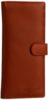 Pratico - women leather 12 card tab  wallet #LW04 Red