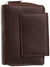 Pratico - women leather flap wallet #LW02 Brown
