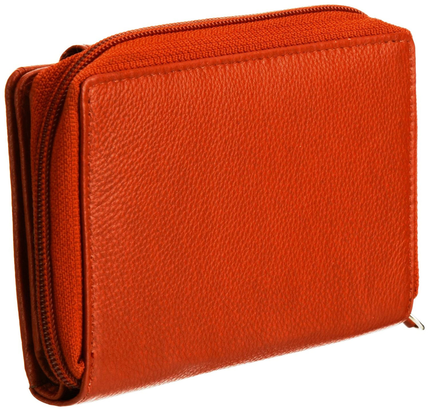 Pratico - women leather flap wallet #LW02 Red
