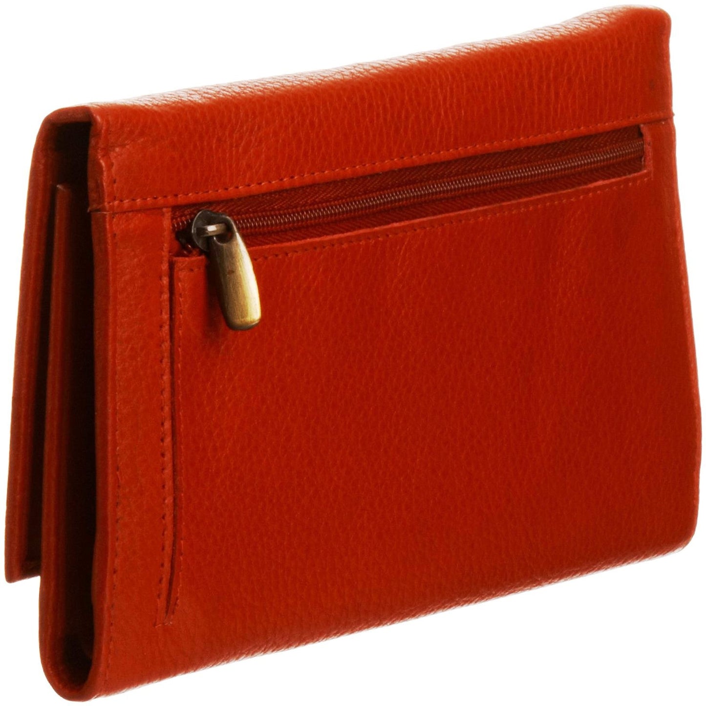 Pratico - women leather 27 card organizer #LW03 Red