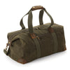 GP650 Personalised Khaki Waxed Canvas Duffel Weekend Travel Holdall