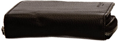 Pratico - women leather trifold wallet #LW01 Black