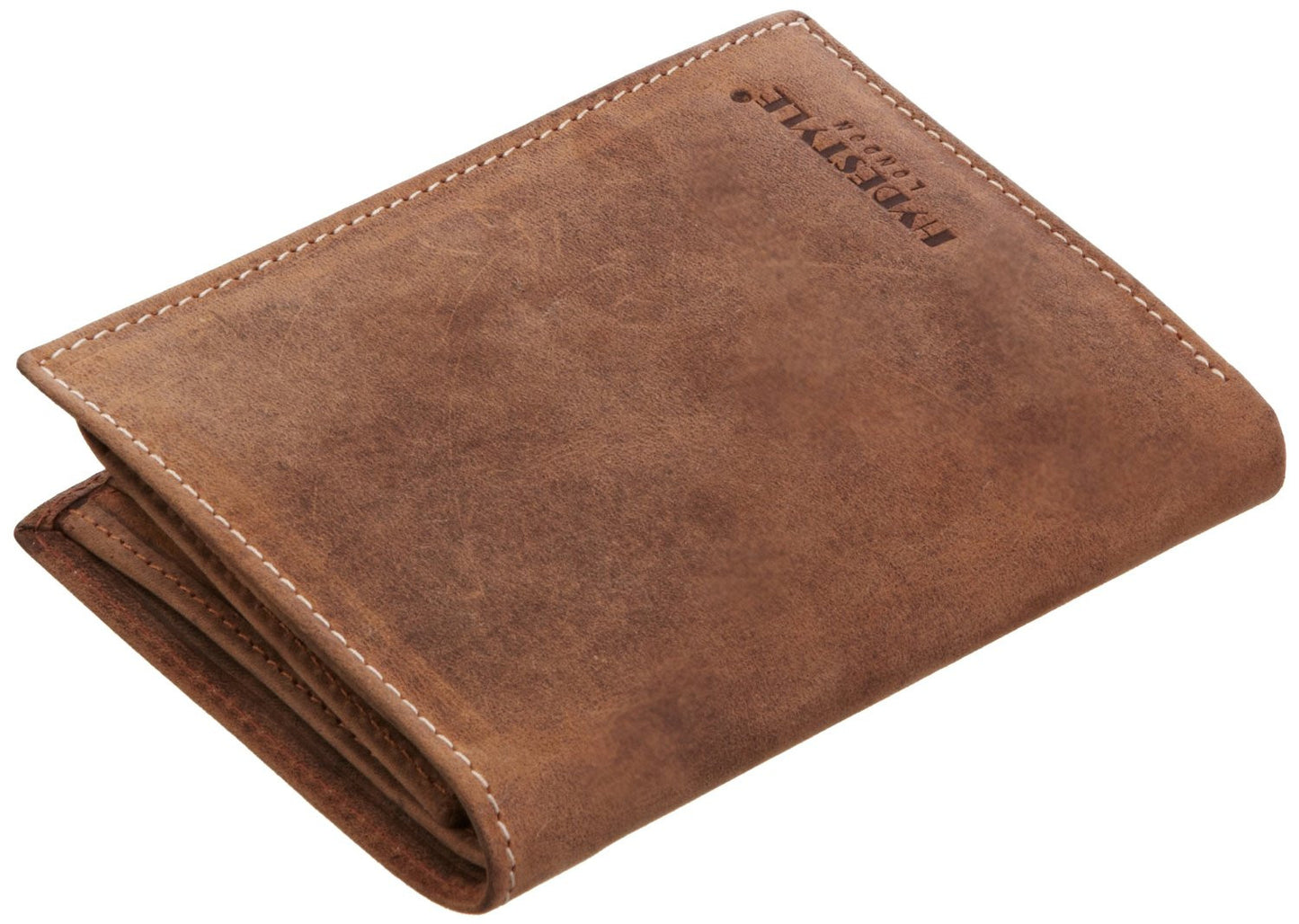 Venator distressed leather 10 card vertical  wallet #GW60
