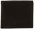 Pratico - mens 17 card leather trifold wallet #GW50 Black