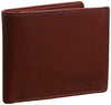 Pratico - mens 17 card leather trifold wallet #GW50 Cognac