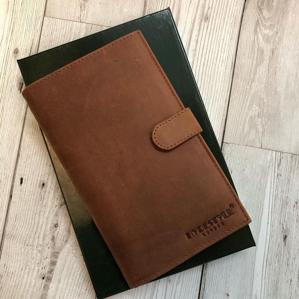 Distressed Leather Coat Wallet for Men GW551
