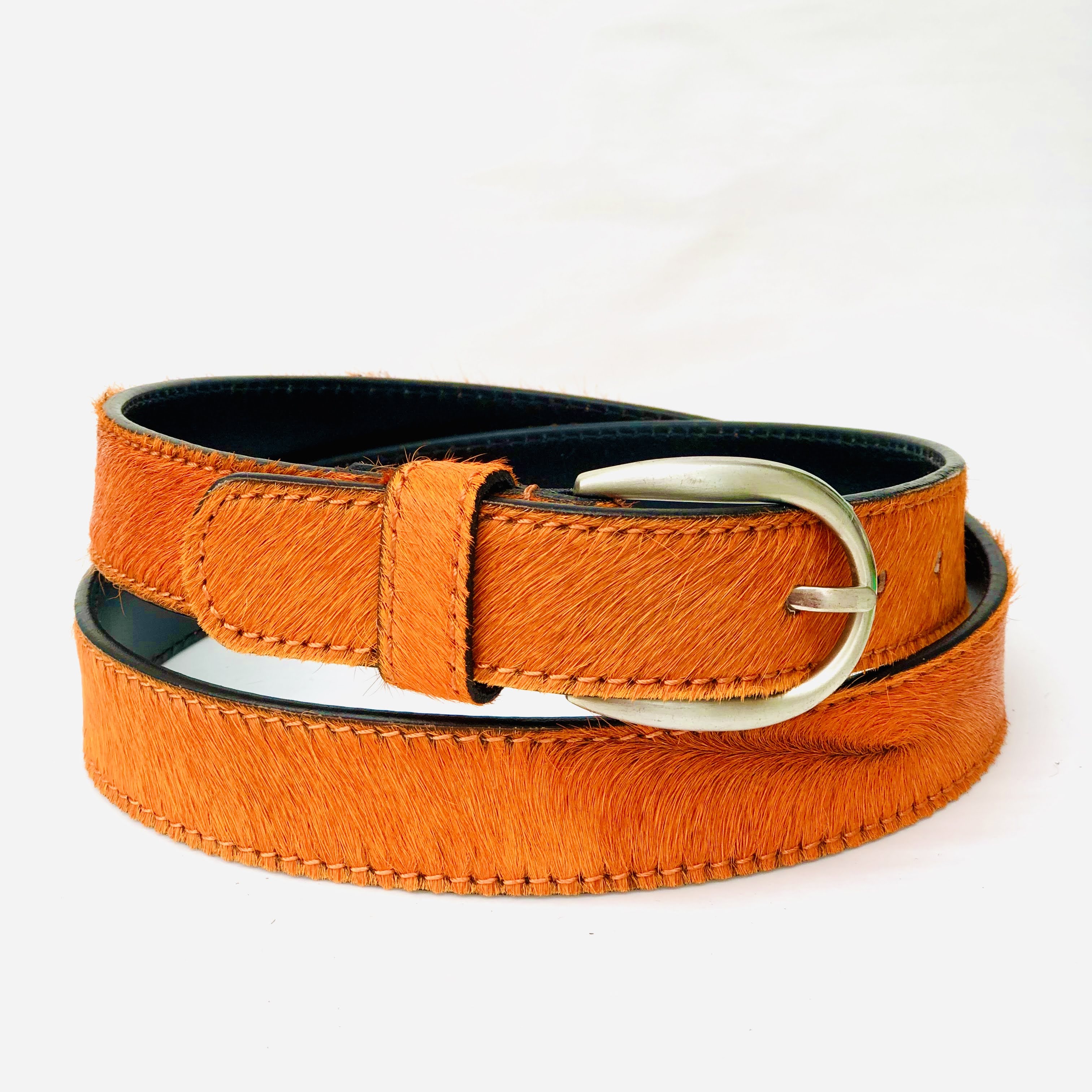 Neon orange outlet belt