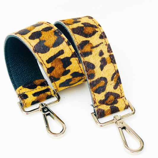 Leopard Print Hobo Shoulder Strap Pony Skin Replacement RS400