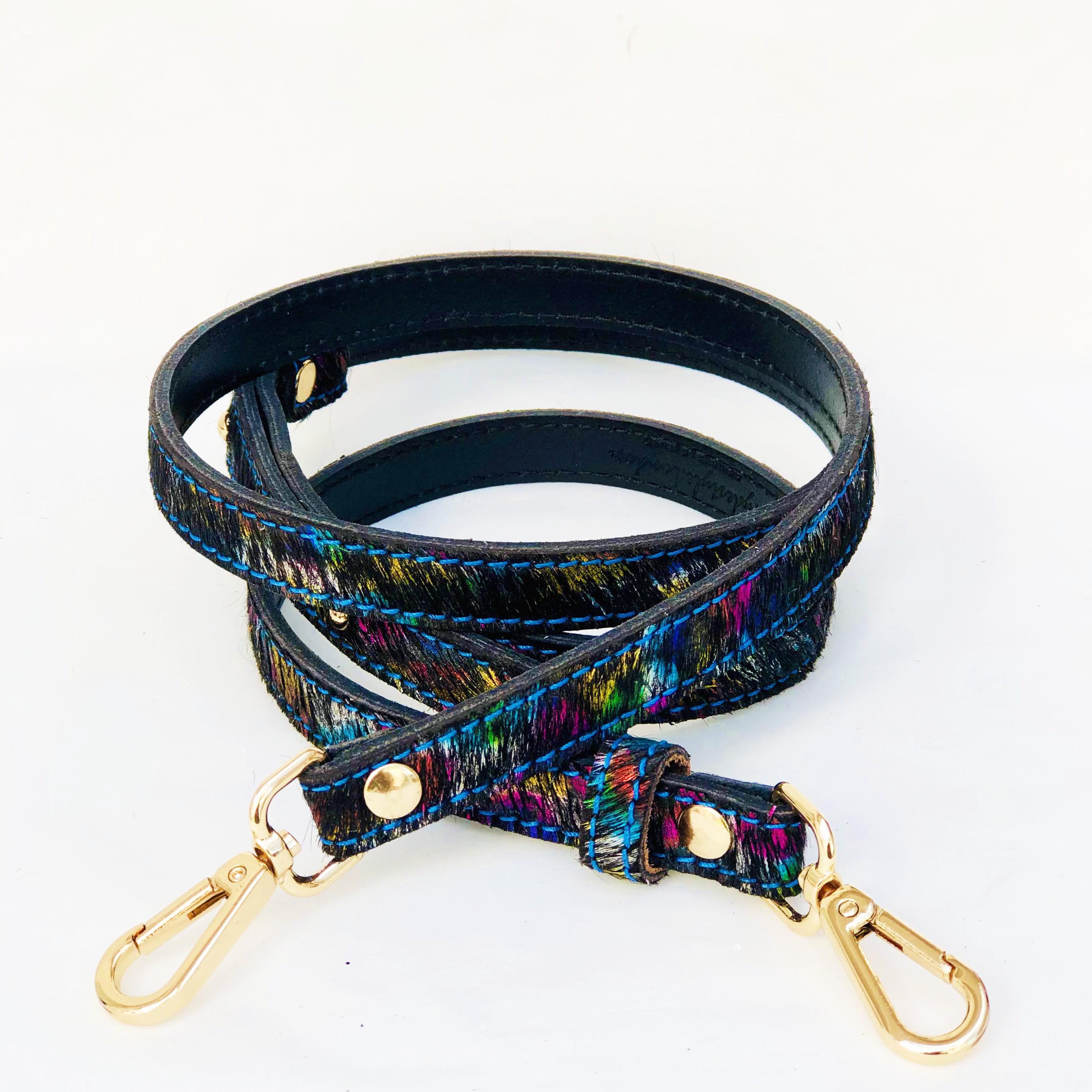 Rainbow bag strap best sale